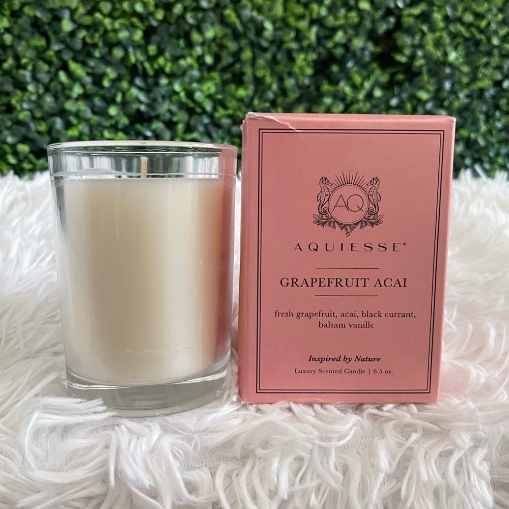 AQUIESSE Scented Candle - Grapefruit Açaí
